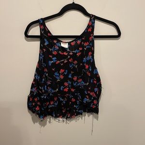 Free people intimately cropped tank top size small
